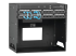 StarTech.com 8U Open Frame Wall Mount Network Rack w/ Built in Shelf - Left-angle