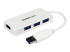 StarTech.com 4 Port USB 3.0 Hub - Right-angle
