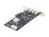 StarTech.com 4-Port USB-A PCIe Card, USB 3.2 5Gbps, 4x USB Controllers - Back