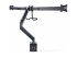 StarTech.com Crossbar Triple Monitor Desk Mount, VESA 75x75/100x100 - Back