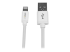 StarTech.com 2m (6ft) Long White Apple 8-pin Lightning Connector to USB Cable for iPhone / iPod / iPad - Close up