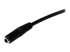 StarTech.com 2m 3.5mm 4 Position TRRS Headset Extension Cable - Right-angle