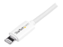 StarTech.com 3m (10ft) Long White Apple® 8-pin Lightning Connector to USB Cable for iPhone / iPod / iPad - Right-angle