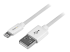 StarTech.com 2m (6ft) Long White Apple 8-pin Lightning Connector to USB Cable for iPhone / iPod / iPad - Close up