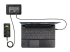 StarTech.com Conference Room Docking Station, Universal Laptop Dock, 4K HDMI, 60W Power Delivery, USB Hub, GbE, Audio, In-Table Connectivity Box For Huddle/Boardroom Collaboration Space - Top