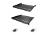 StarTech.com 2-Pack 1U Server Rack Shelf, Vented, 44lb Capacity, 16" Deep (CABSHELF116V2PK) - Multi-angle