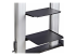 StarTech.com Rolling TV Cart/Stand On Wheels, Up to 100inch/220lb Screens - Close up
