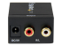StarTech.com SPDIF Digital Coaxial or Toslink Optical to Stereo RCA Audio Converter - Right side