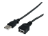 StarTech.com 10 ft Black USB 2.0 Extension Cable A to A - Close up