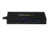 StarTech.com USB 3.0 Hub with Gigabit Ethernet Adapter - Front
