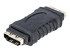 StarTech.com HDMI to HDMI Adapter, High Speed HDMI to HDMI Connector, 4K 30Hz HDMI to HDMI Coupler, HDMI to HDMI Converter - Left-angle
