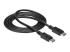 StarTech.com 10 ft DisplayPort 1.2 Cable with Latches - Left-angle