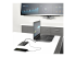 StarTech.com Conference Room Docking Station, Universal Laptop Dock, 4K HDMI, 60W Power Delivery, USB Hub, GbE, Audio, In-Table Connectivity Box For Huddle/Boardroom Collaboration Space - Left-angle
