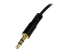 StarTech.com 1 ft. (0.3 m) Right Angle 3.5 mm Audio Cable - Close up