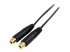 StarTech.com 6 in. 3.5mm Audio Splitter Cable - Close up