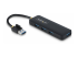 StarTech.com 4-Port USB-A Hub, 5Gbps, Bus Powered, Small Travel Mini Hub - Right-angle