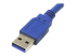 StarTech.com 1 ft SuperSpeed USB 3.0 Cable A to Micro B - Close up