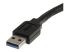 StarTech.com 32.8 ft Active USB 3.0 Extension Cable with AC Power Adapter - Close up