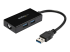 StarTech.com 2 Port USB 3.0 Hub with Ethernet - Left-angle