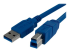 StarTech.com 6 ft / 2m SuperSpeed USB 3.0 Cable A to B - Right-angle