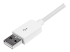 StarTech.com 3m (10ft) Long White Apple® 8-pin Lightning Connector to USB Cable for iPhone / iPod / iPad - Right-angle